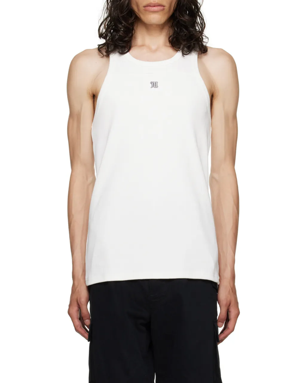 Crew-Neck Racerback Tank Top
