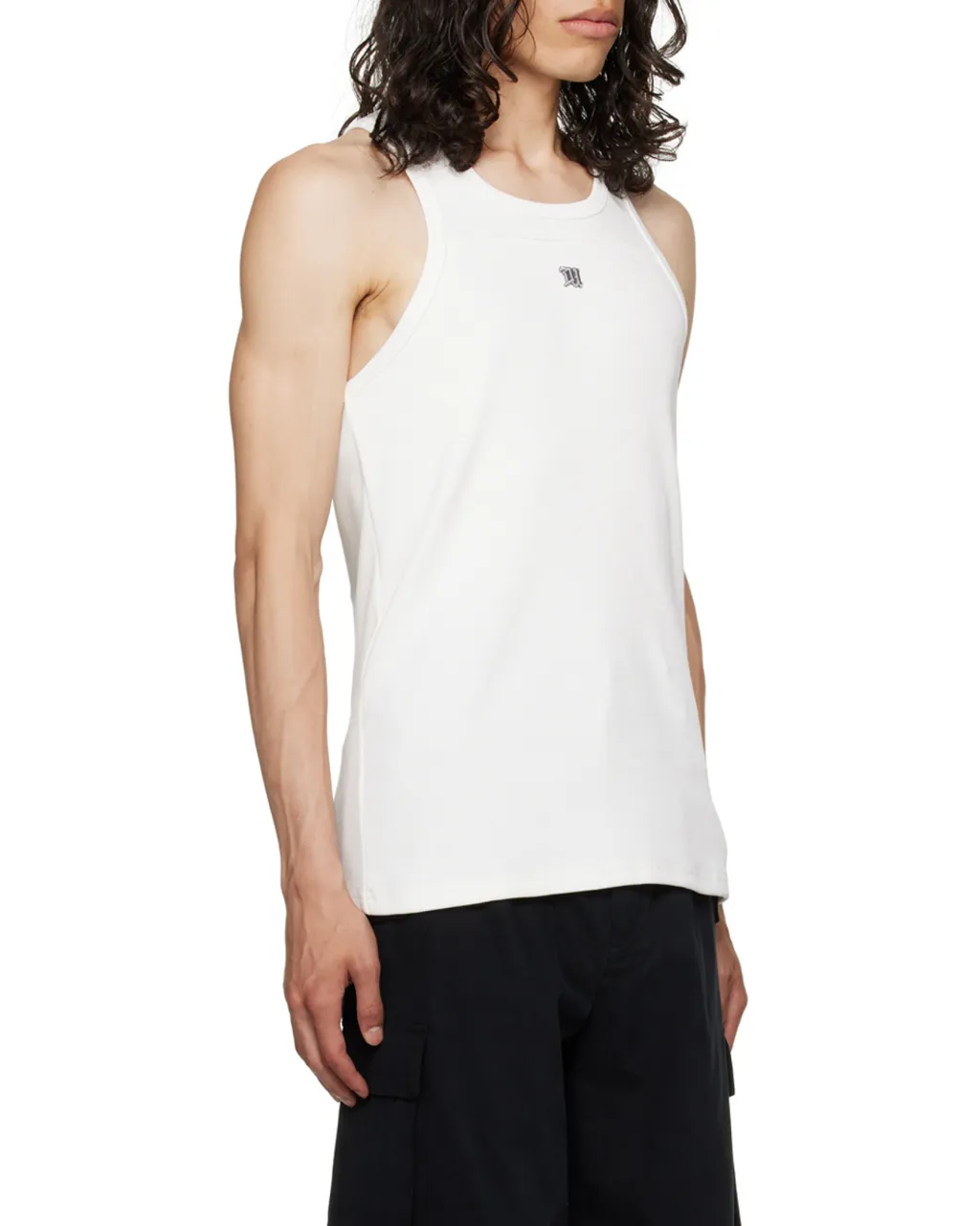 Crew-Neck Racerback Tank Top