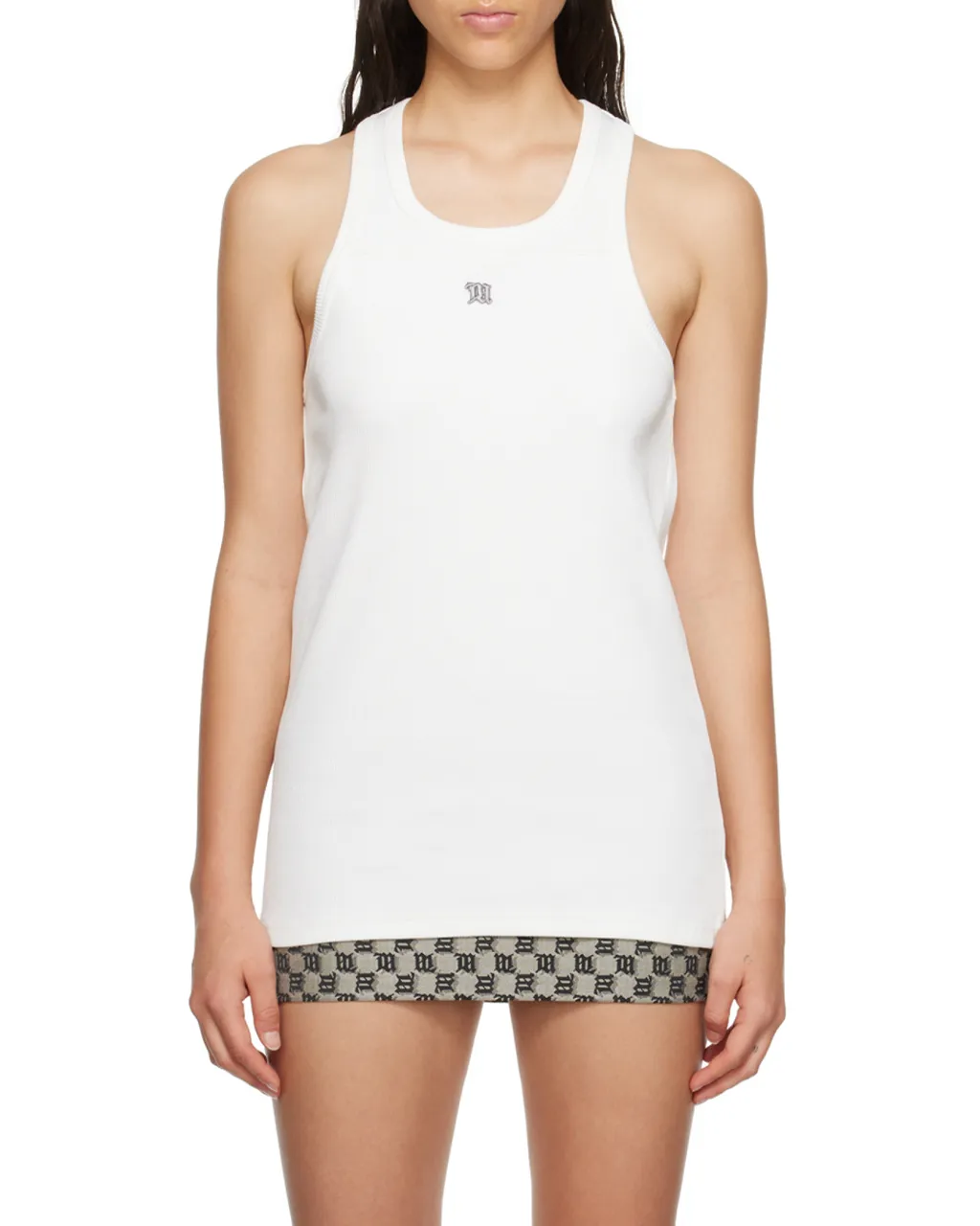 Crew-Neck Racerback Tank Top