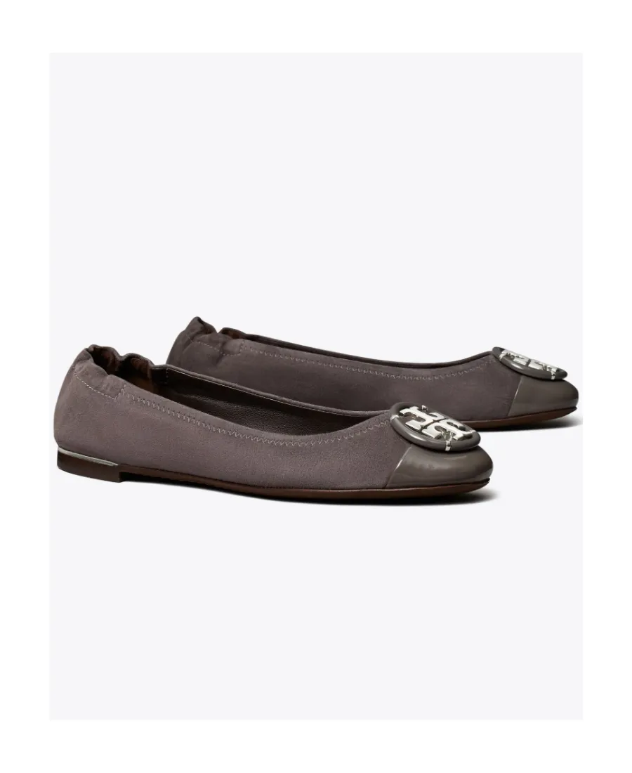 10Mm Logo-Plaque Ballerina Shoes