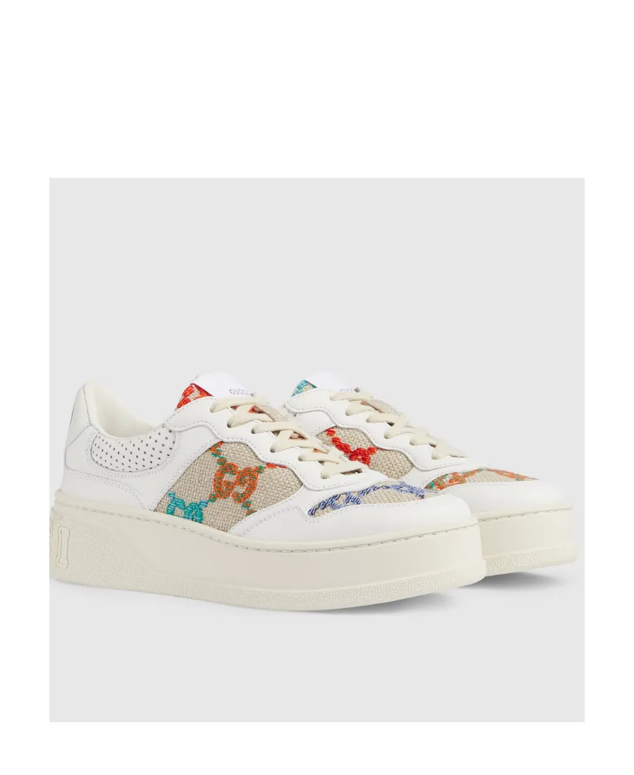 Gucci Gg Lace-Up Sneakers