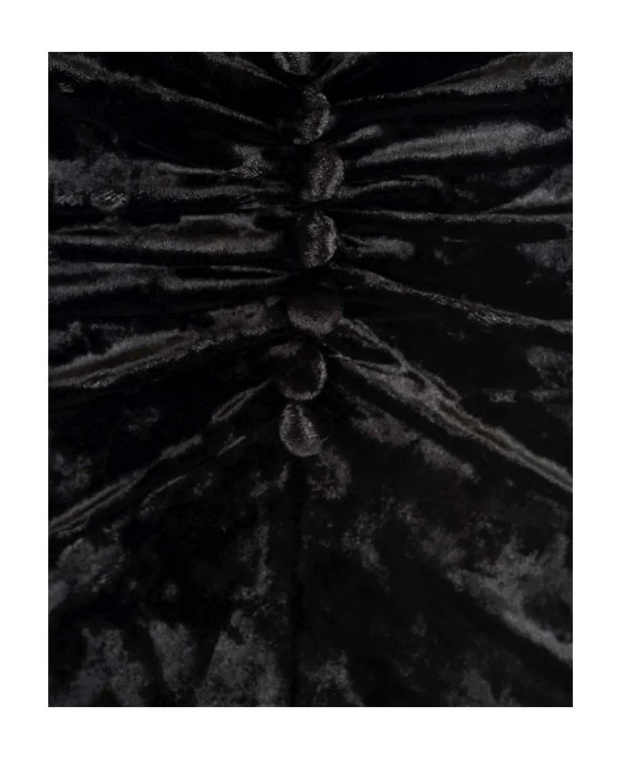 Isabel Marant Cut-Out Velvet Top