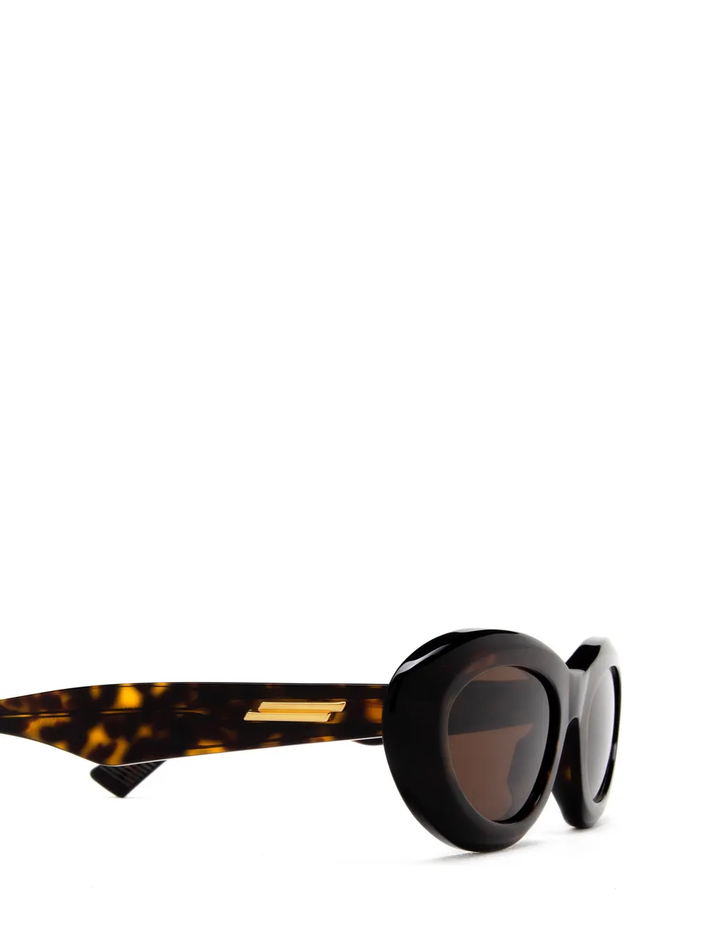 Bottega Veneta Eyewear Oval Frame Sunglasses
