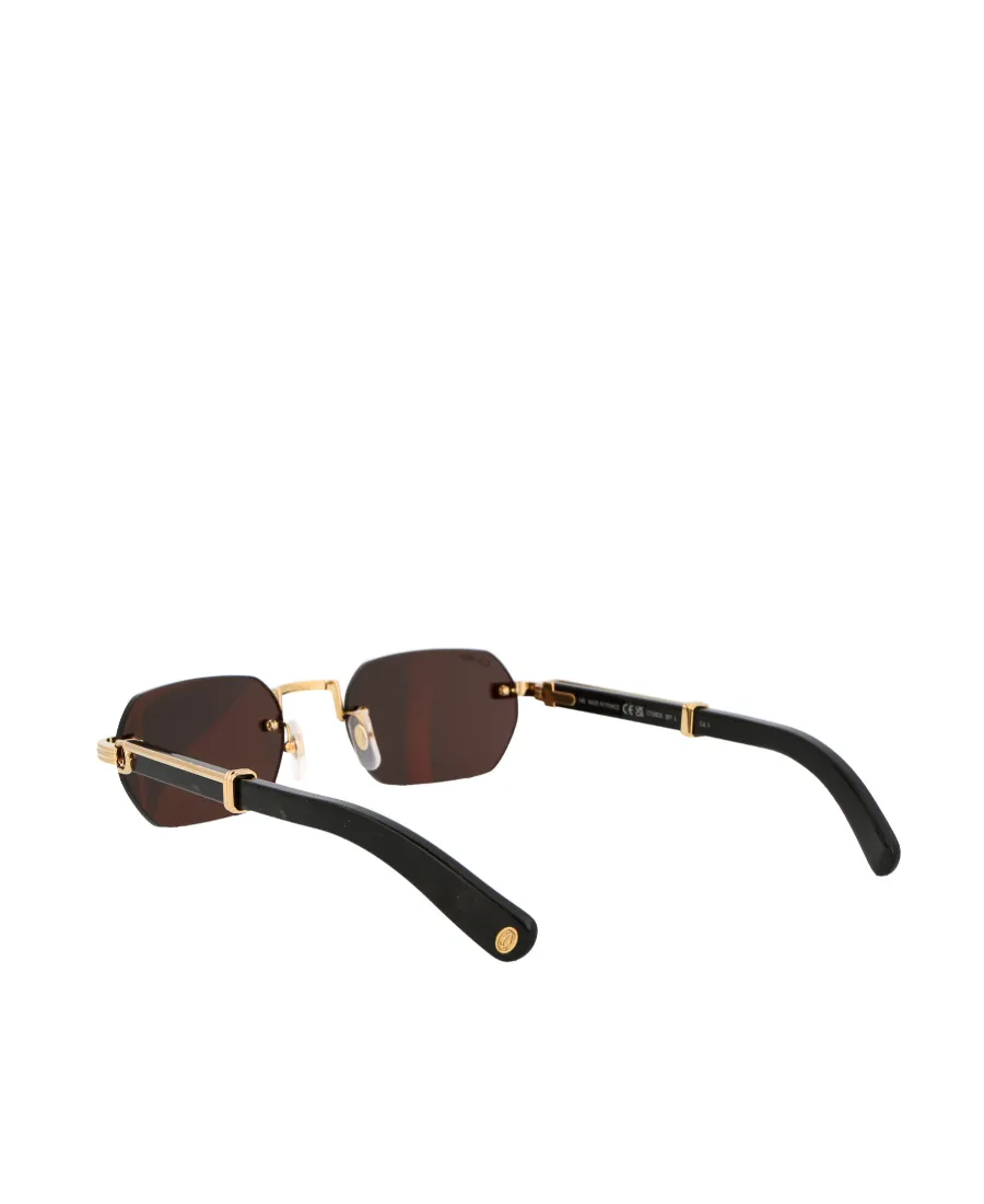 Cartier Rectangle Frame Sunglasses