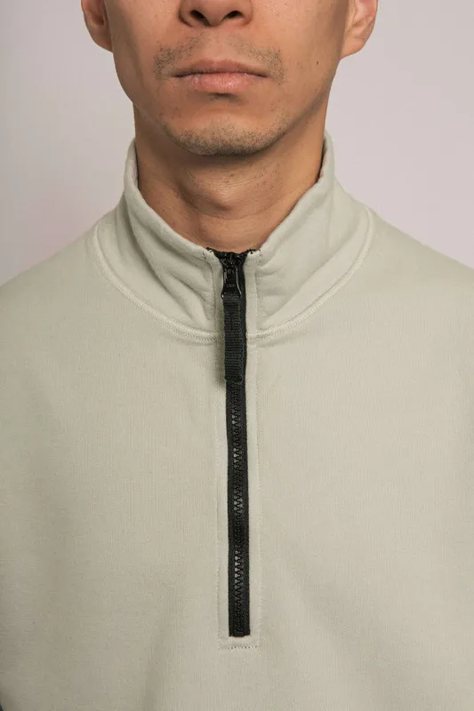 Logo Decal Semi-Zipper Sweater
