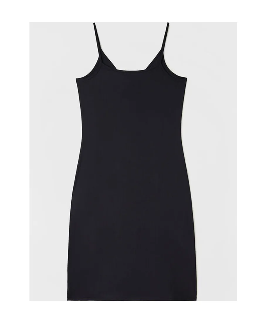 Jil Sander V-Neck Sleeveless Slip Mini Dress