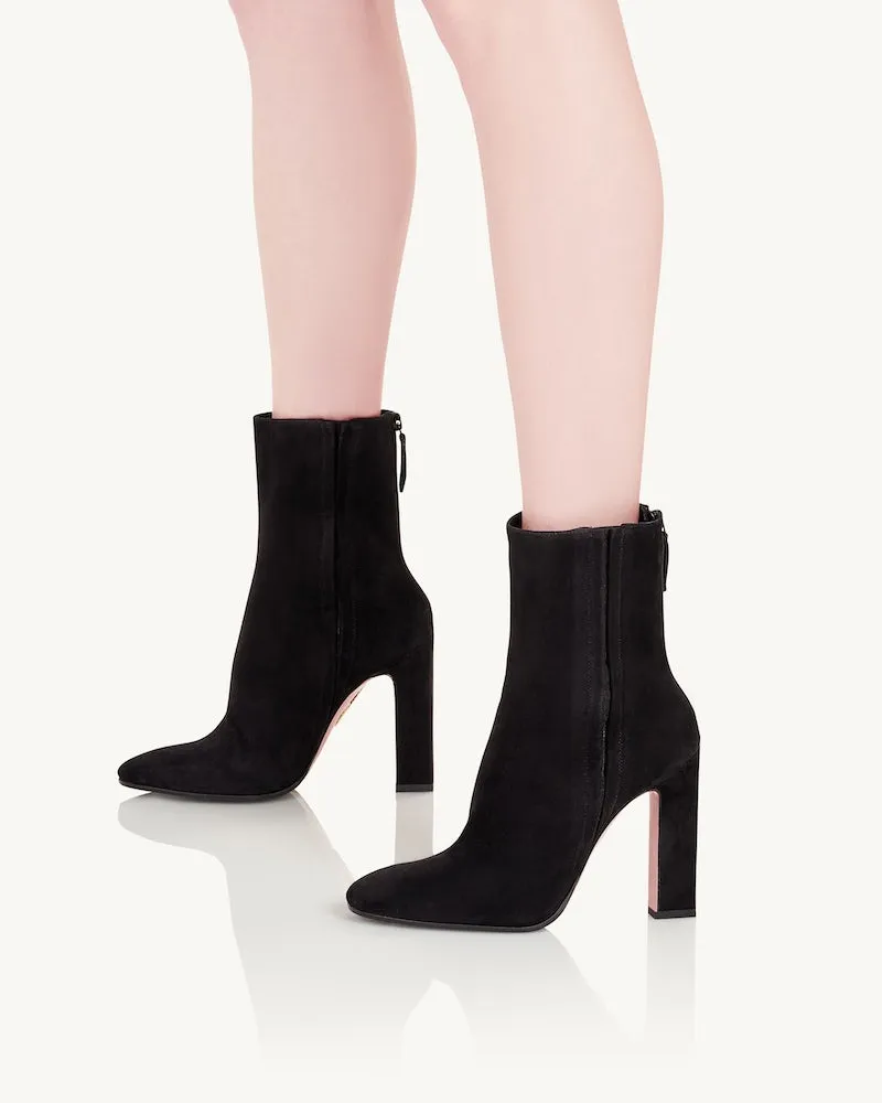 Aquazzura Zipped Heeled Ankle Boots