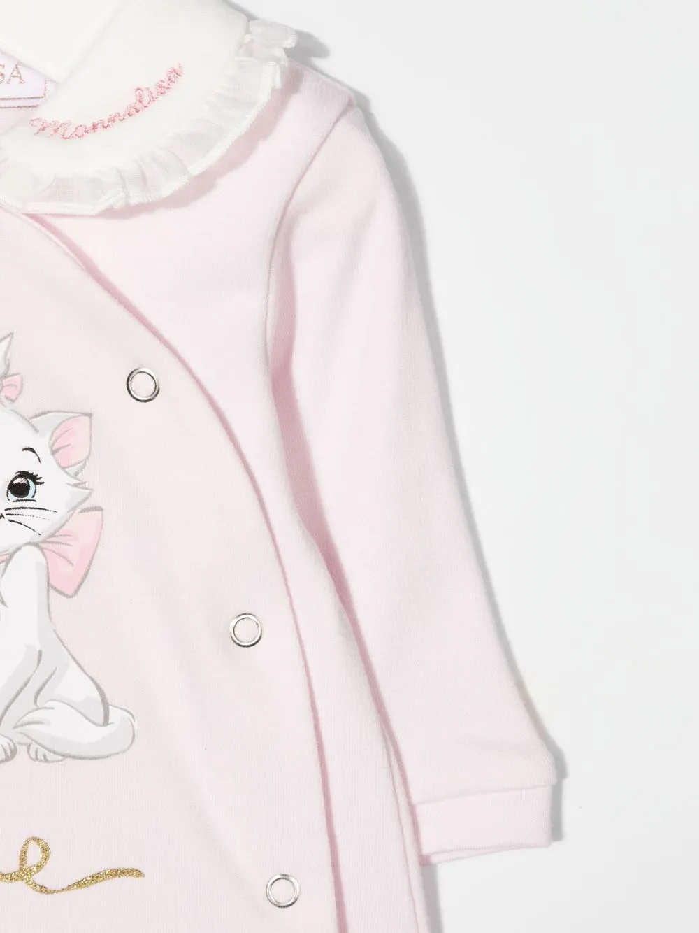 Marie Logo-Print Babygrow