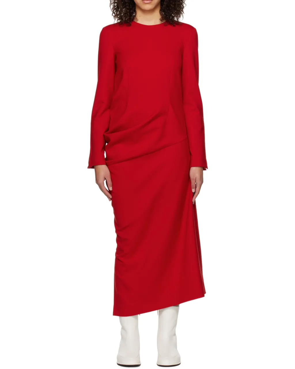 Lucienne Long-Sleeved Dress