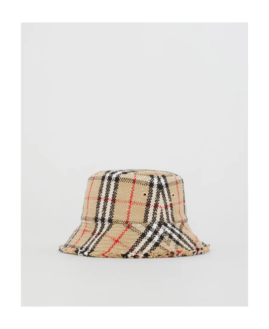 Burberry Checked Bucket Hat