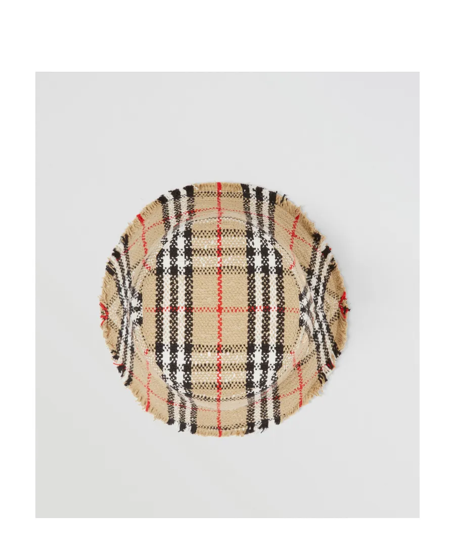 Burberry Checked Bucket Hat