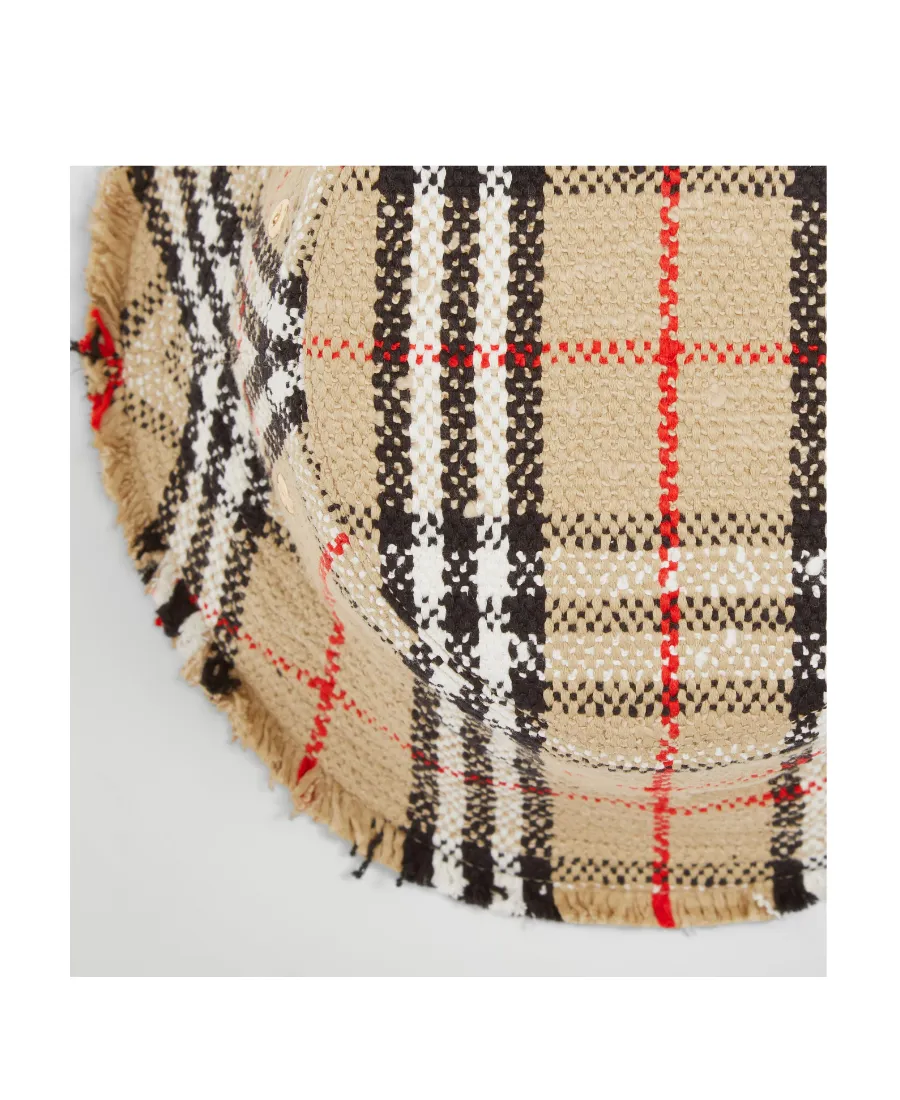 Burberry Checked Bucket Hat