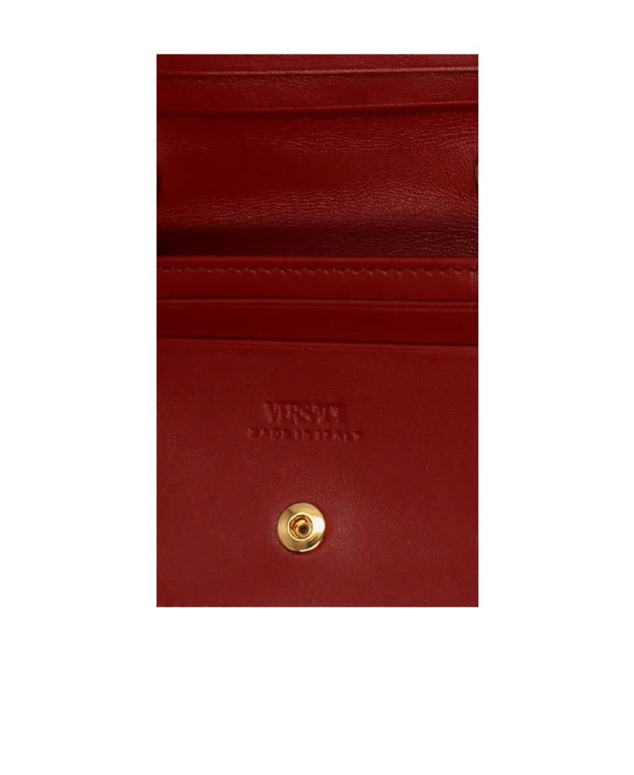 Greca-Plaque Detail Wallet