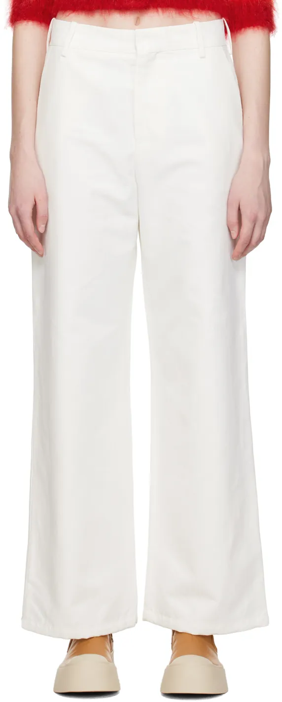 Marni Straight Leg Cargo Trousers