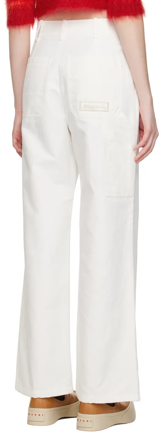 Marni Straight Leg Cargo Trousers