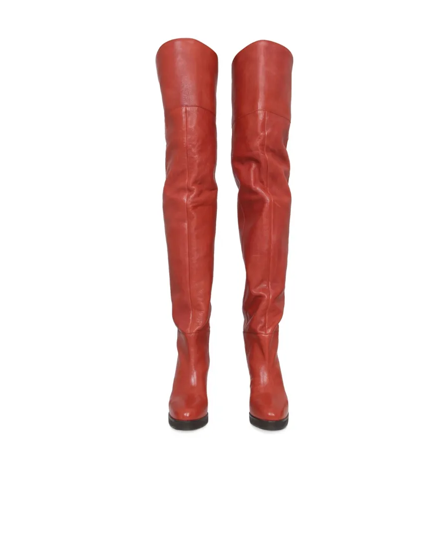 Isabel Marant Block Heel Knee-High Boots