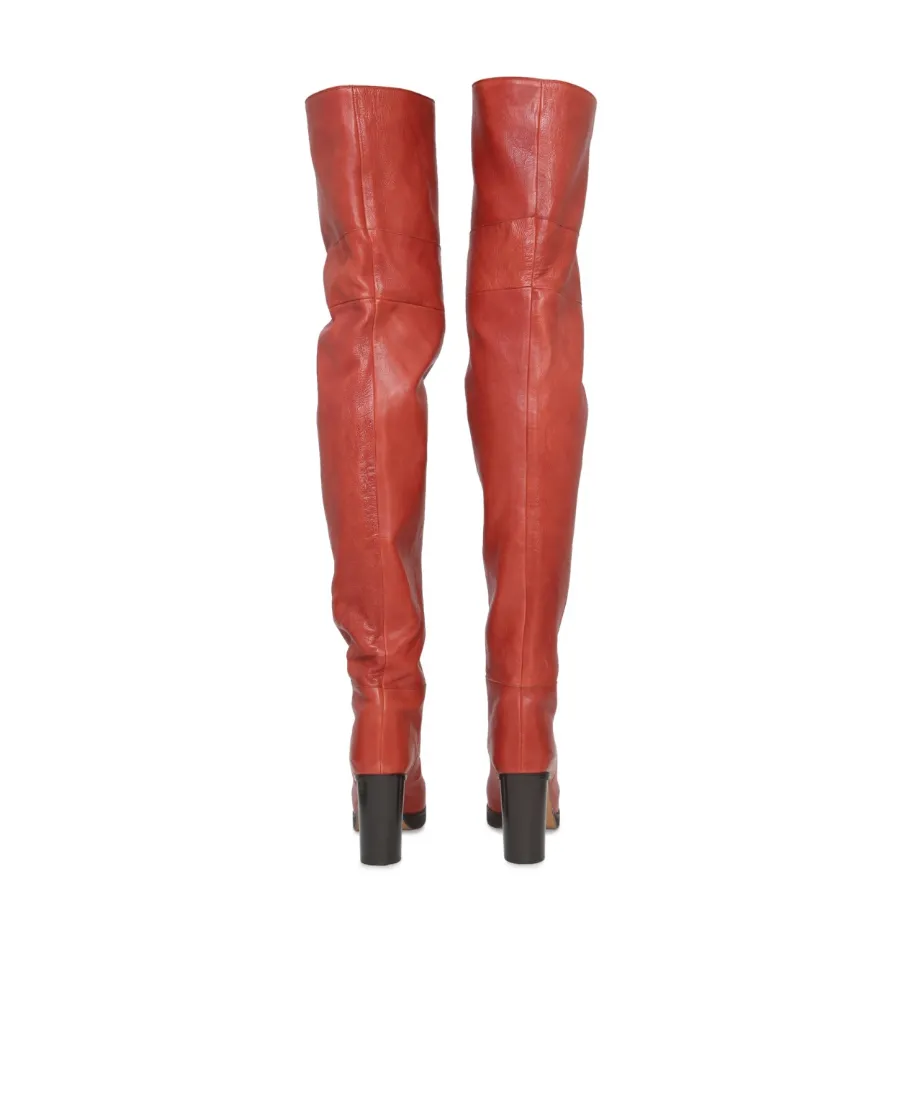 Isabel Marant Block Heel Knee-High Boots