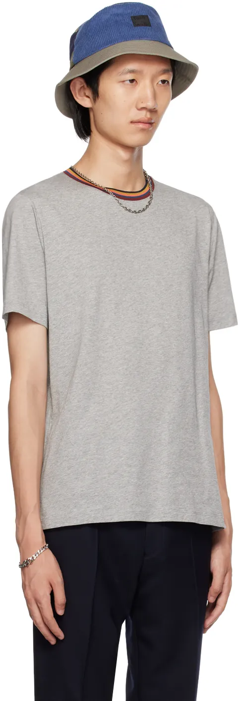 Paul Smith Artist Stripe Collar T-Shirt