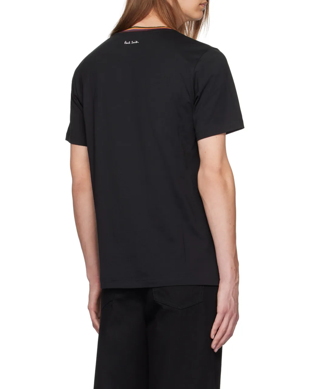Paul Smith Artist Stripe Collar T-Shirt