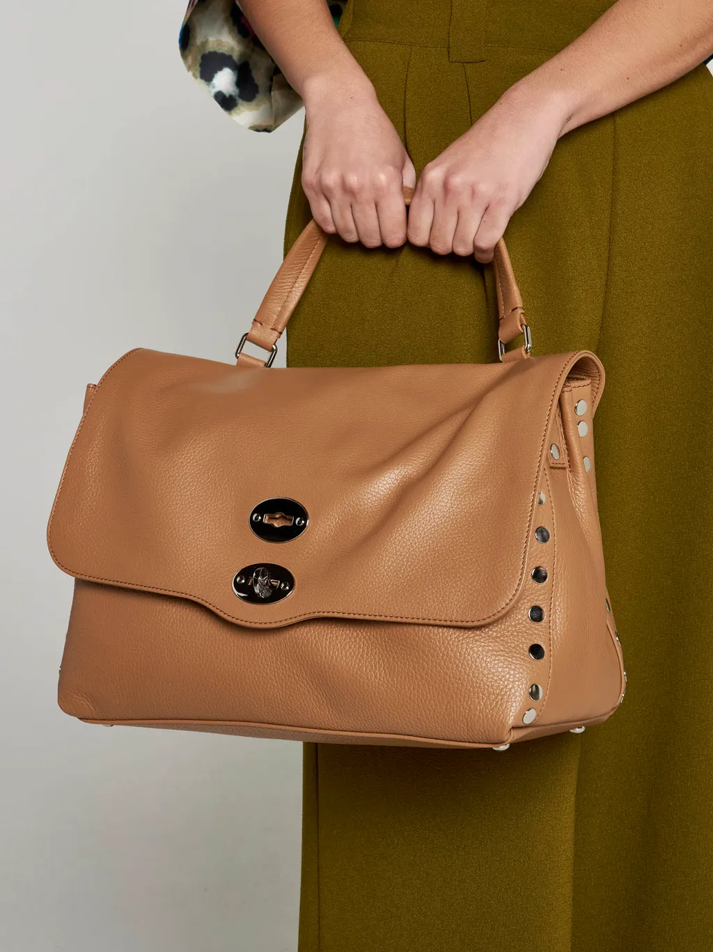 Zanellato Postina Daily Twist-Lock Medium Tote Bag
