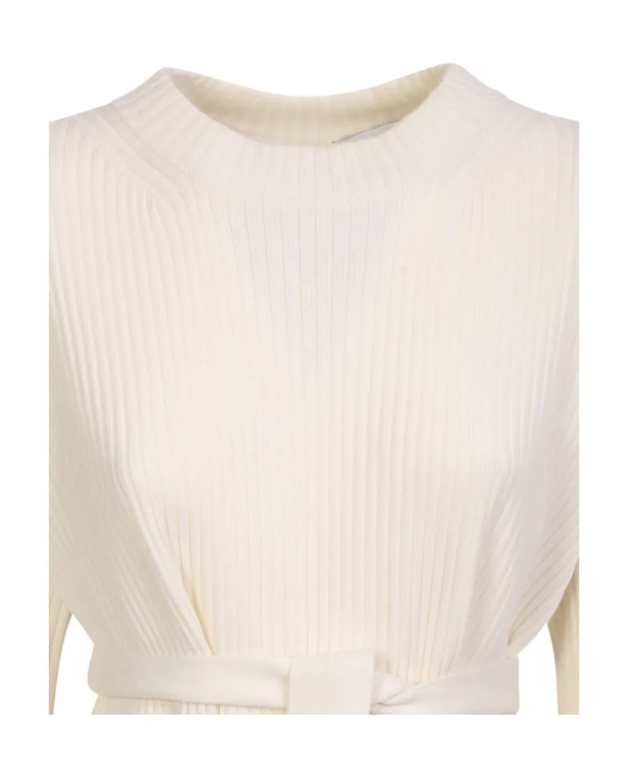 Fabiana Filippi Slit-Detailed Knitted Top