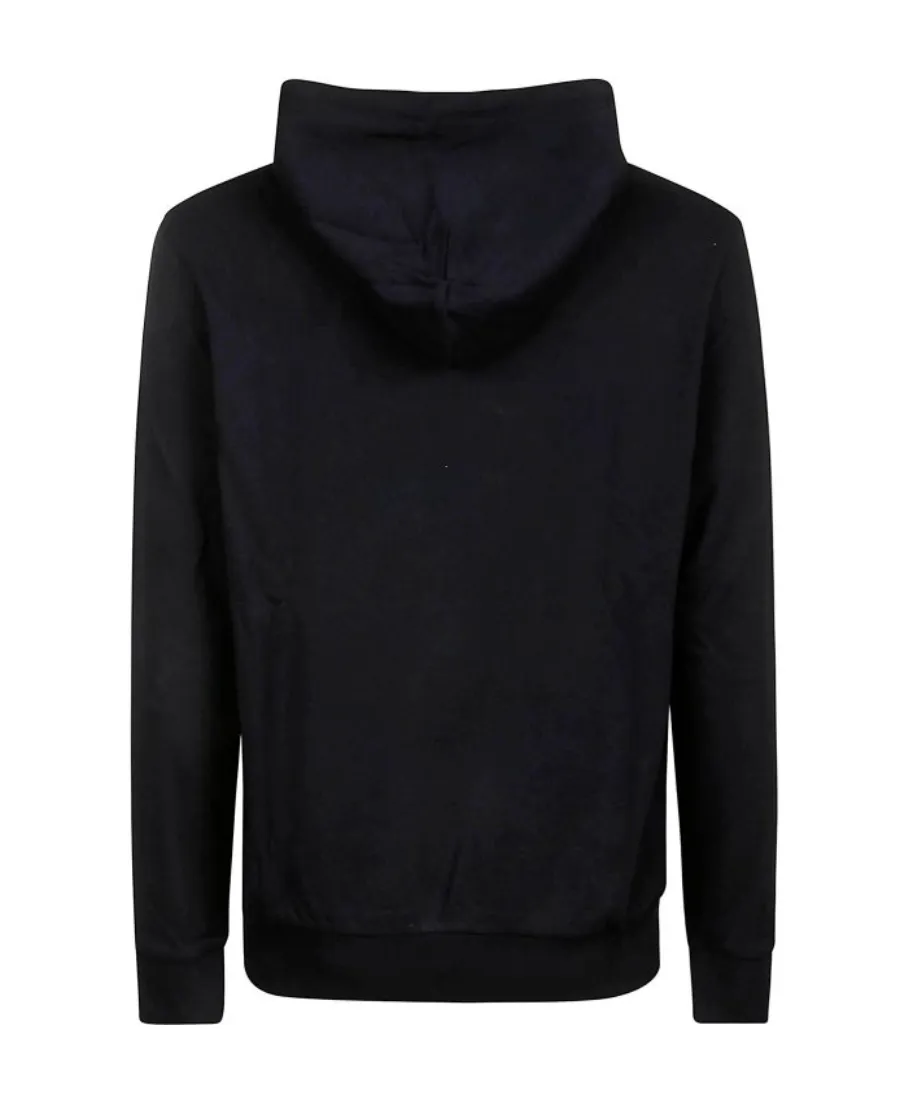 Logo-Print Long-Sleeve Hoodie