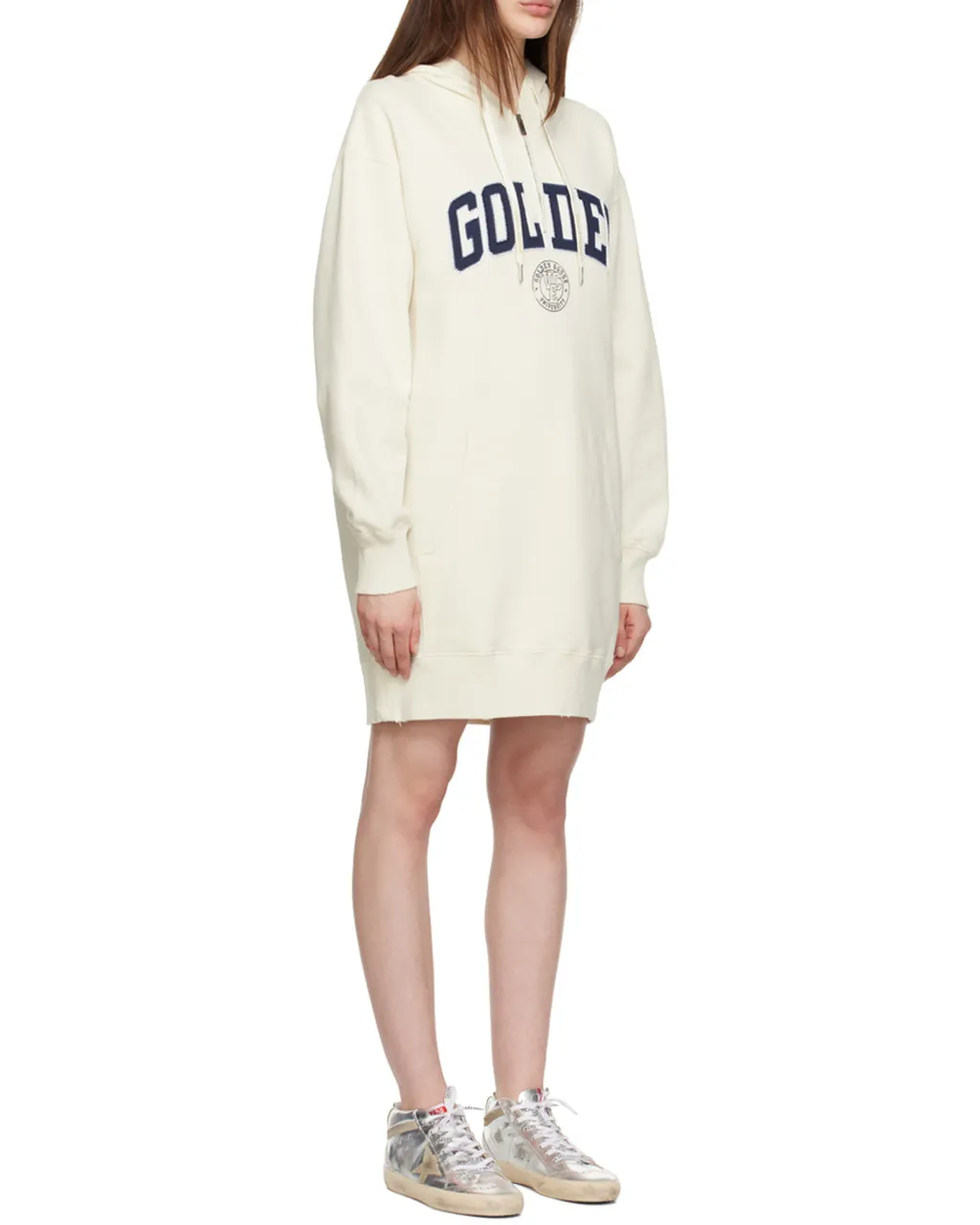 Golden Goose Deluxe Brand Drawstring Long Hoodie