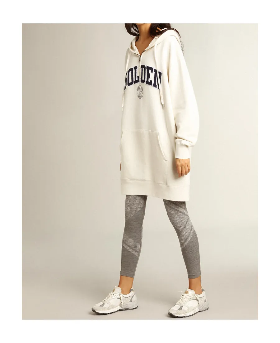 Golden Goose Deluxe Brand Drawstring Long Hoodie
