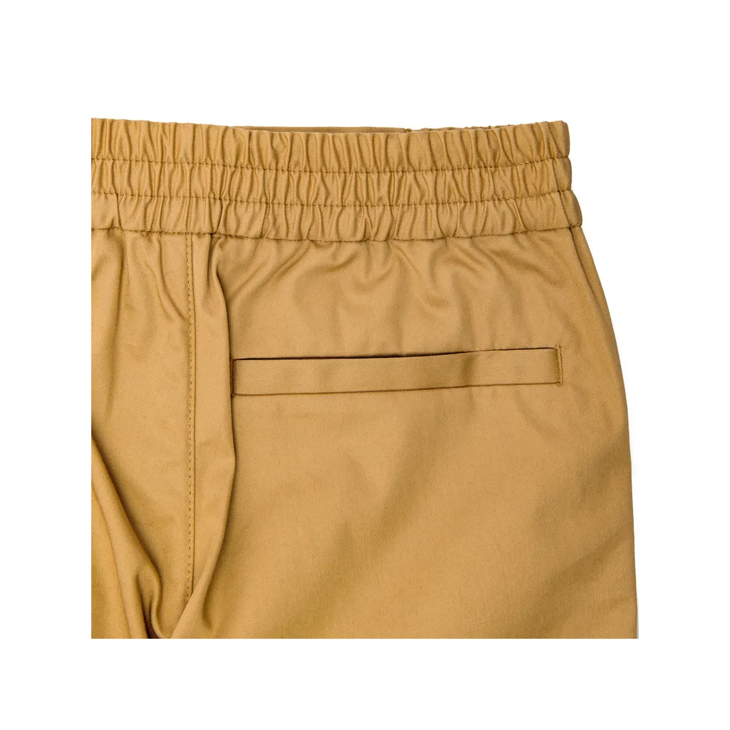 Burberry Kids Logo Embroidered Straight Leg Trousers