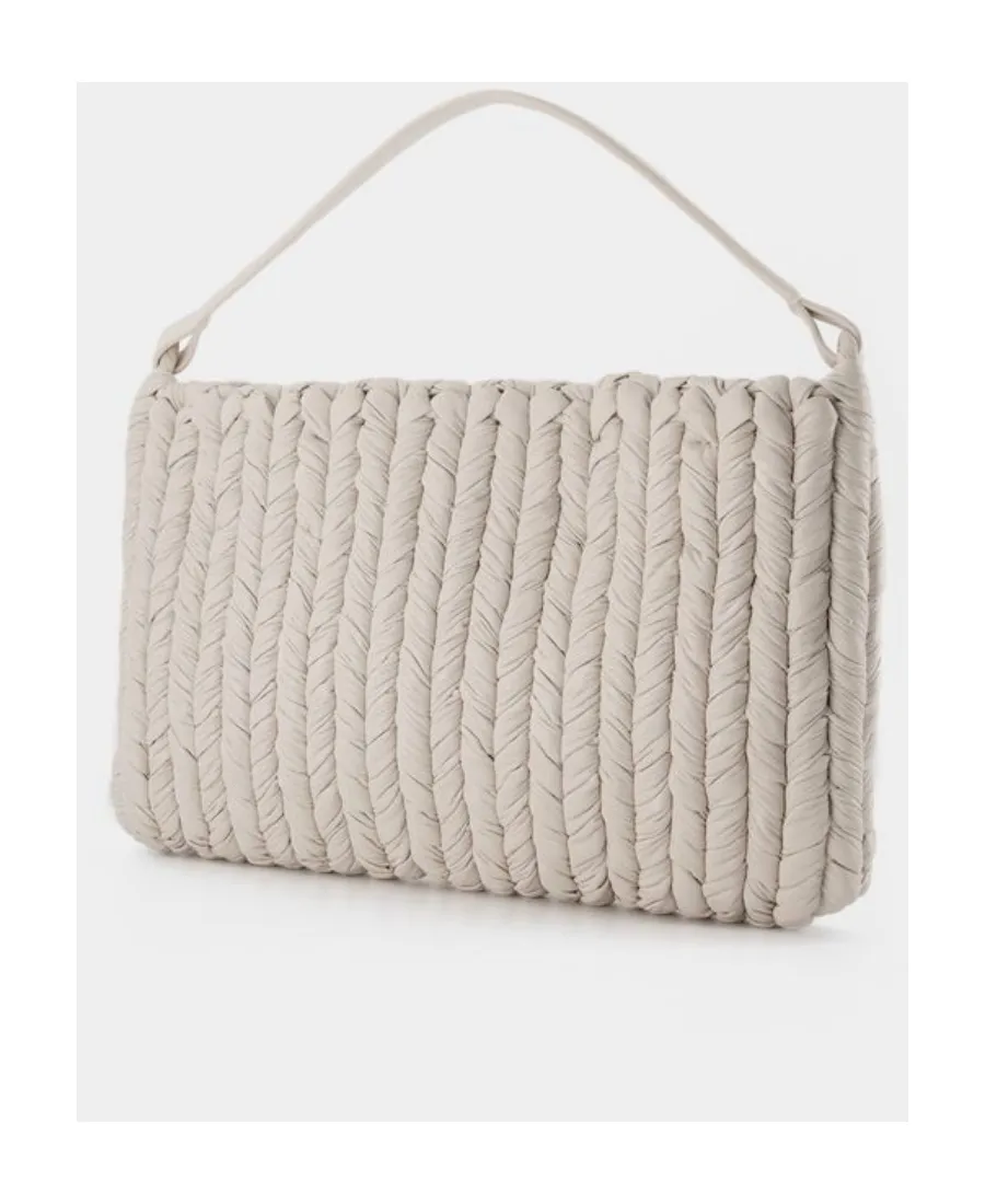 Nanushka The Square Press-Stud Fastened Shoulder Bag