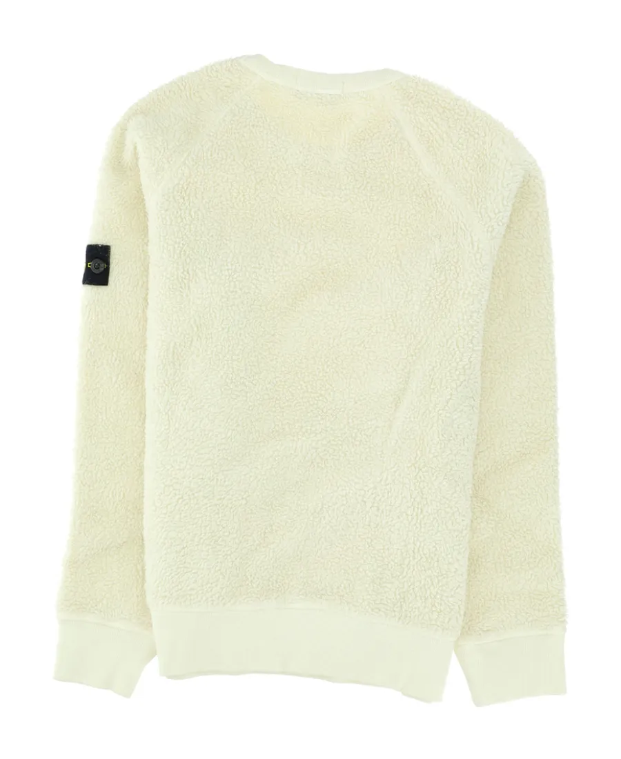 Compass-Patch Fleece Sweatshirt