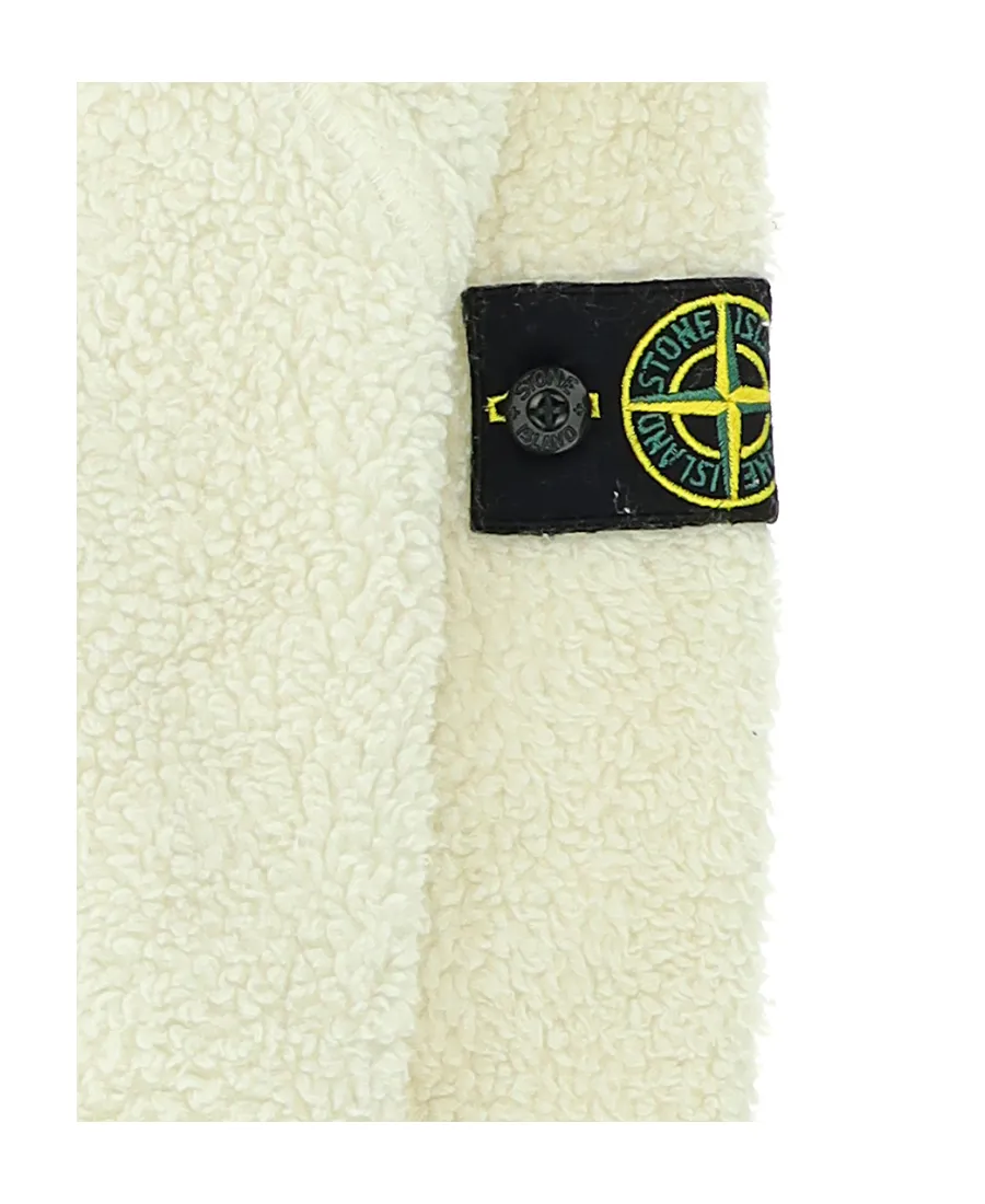 Compass-Patch Fleece Sweatshirt