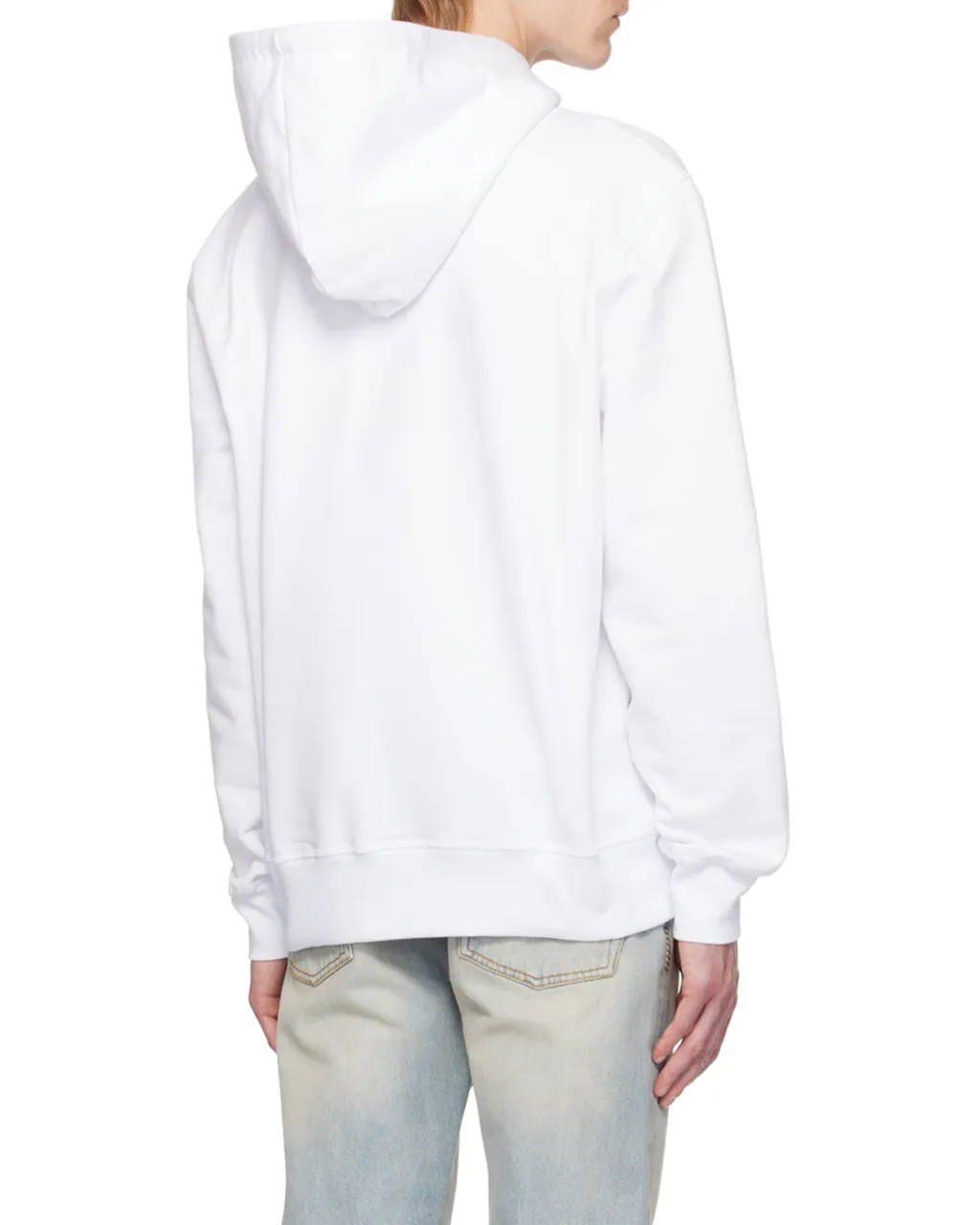 Graffiti-Print Cotton Hoodie