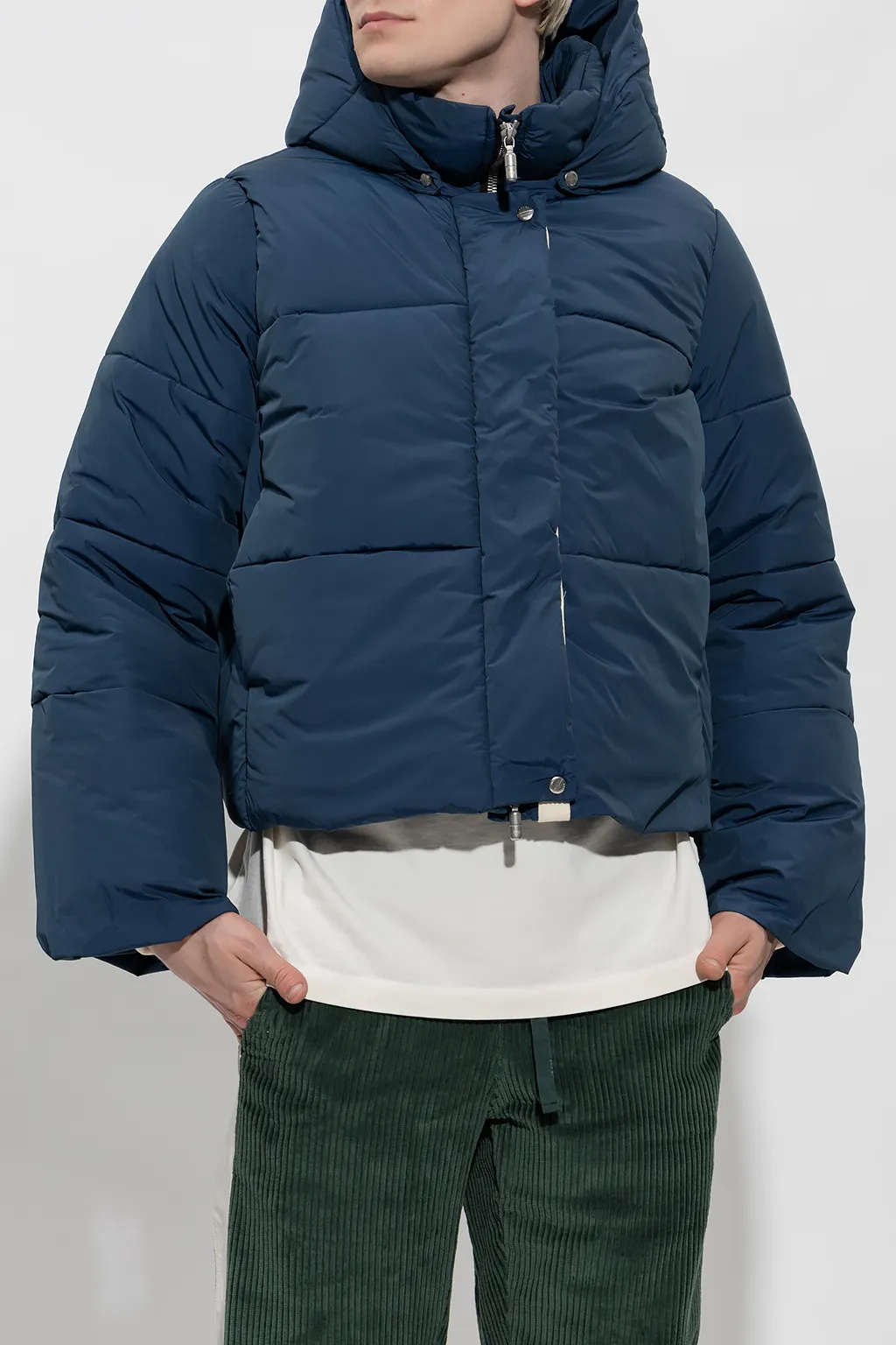 Logo-Print Puffer Jacket