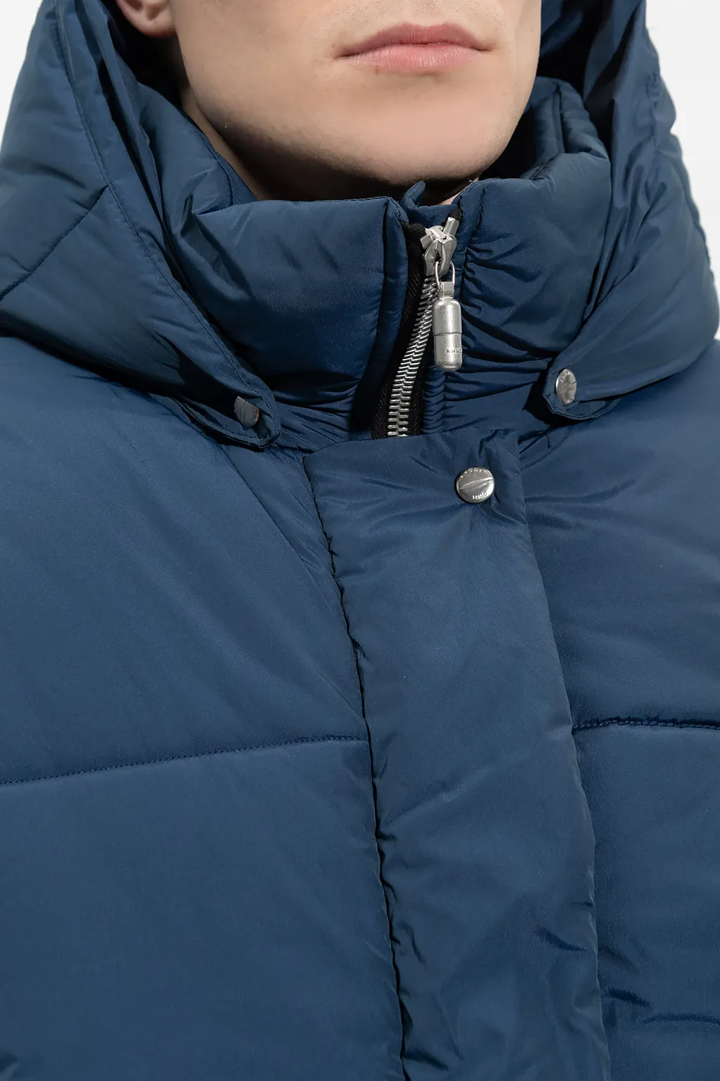 Logo-Print Puffer Jacket