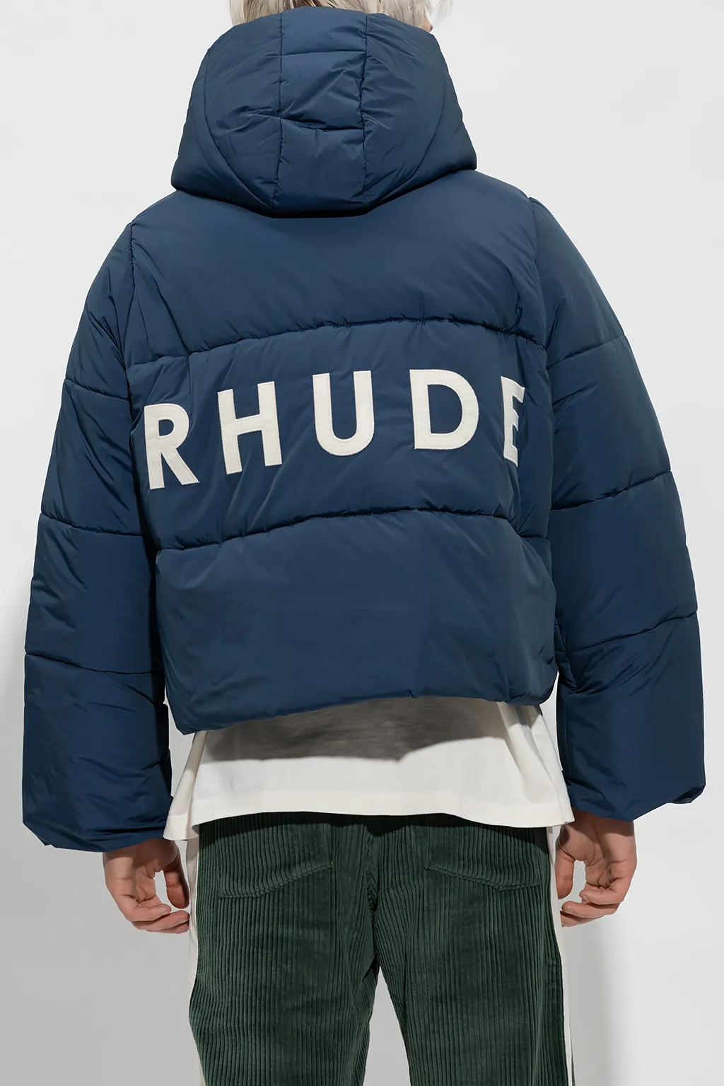 Logo-Print Puffer Jacket