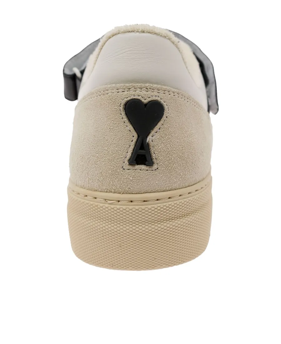 Ami Ami De Coeur Panelled Low-Top Sneakers