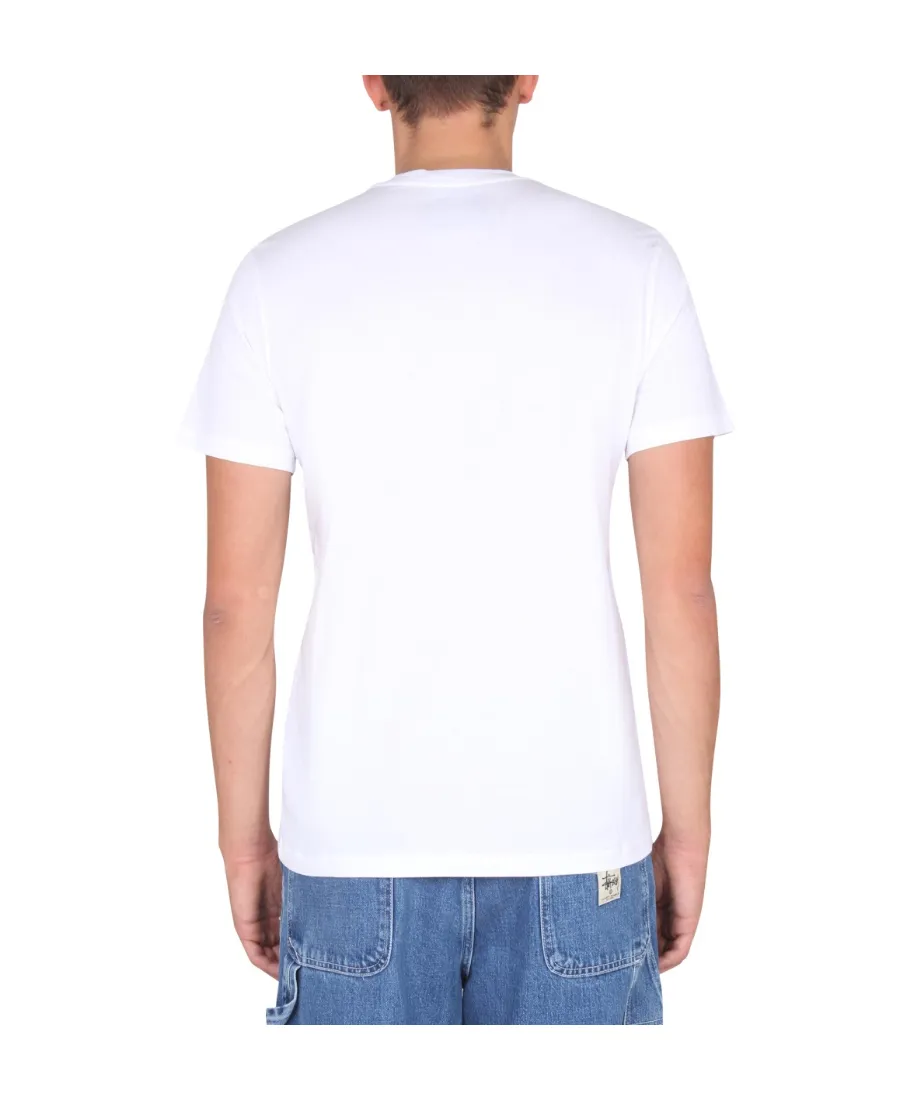 Slogan T-Shirt With Round Neck