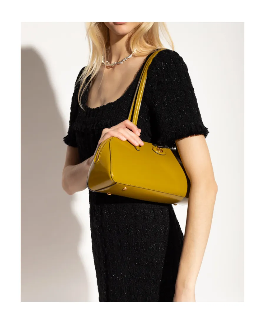 Logo-Patch Detail Shoulder Bag