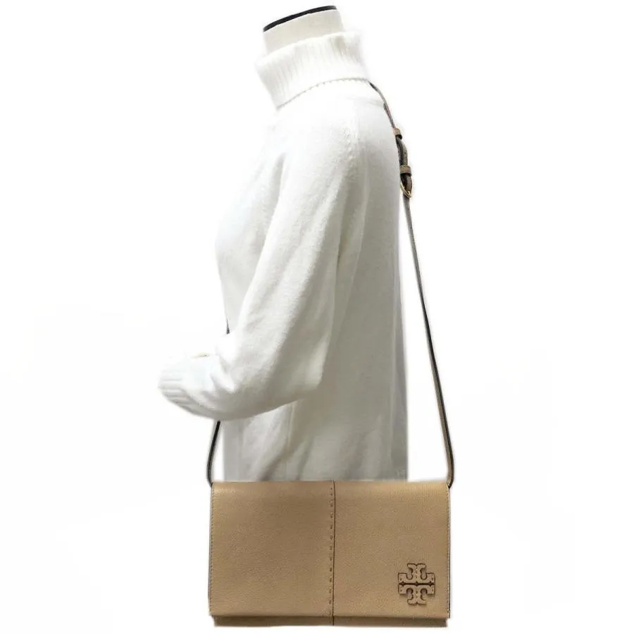 Tory Burch Logo Plaque Shoulder Bag