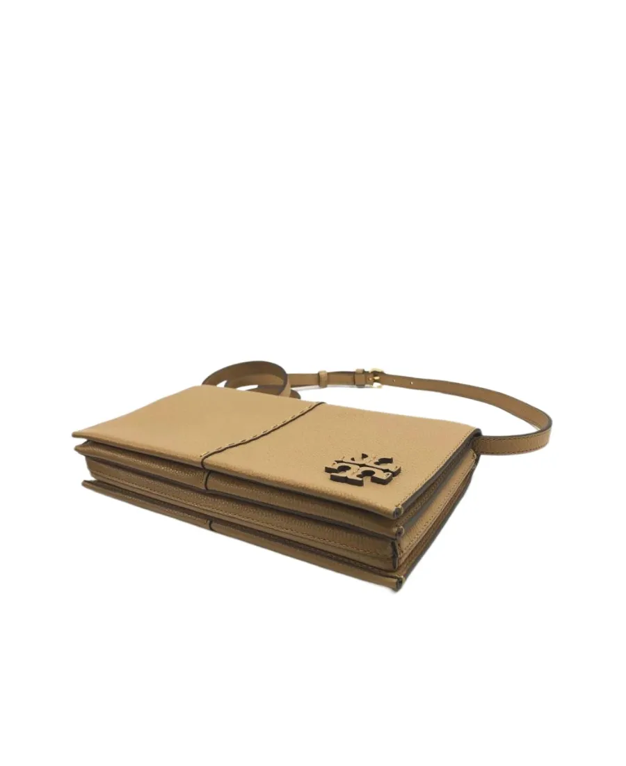 Tory Burch Logo Plaque Shoulder Bag