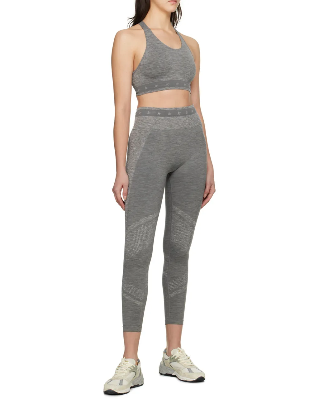Golden Goose Deluxe Brand Logo-Underband Cropped Top