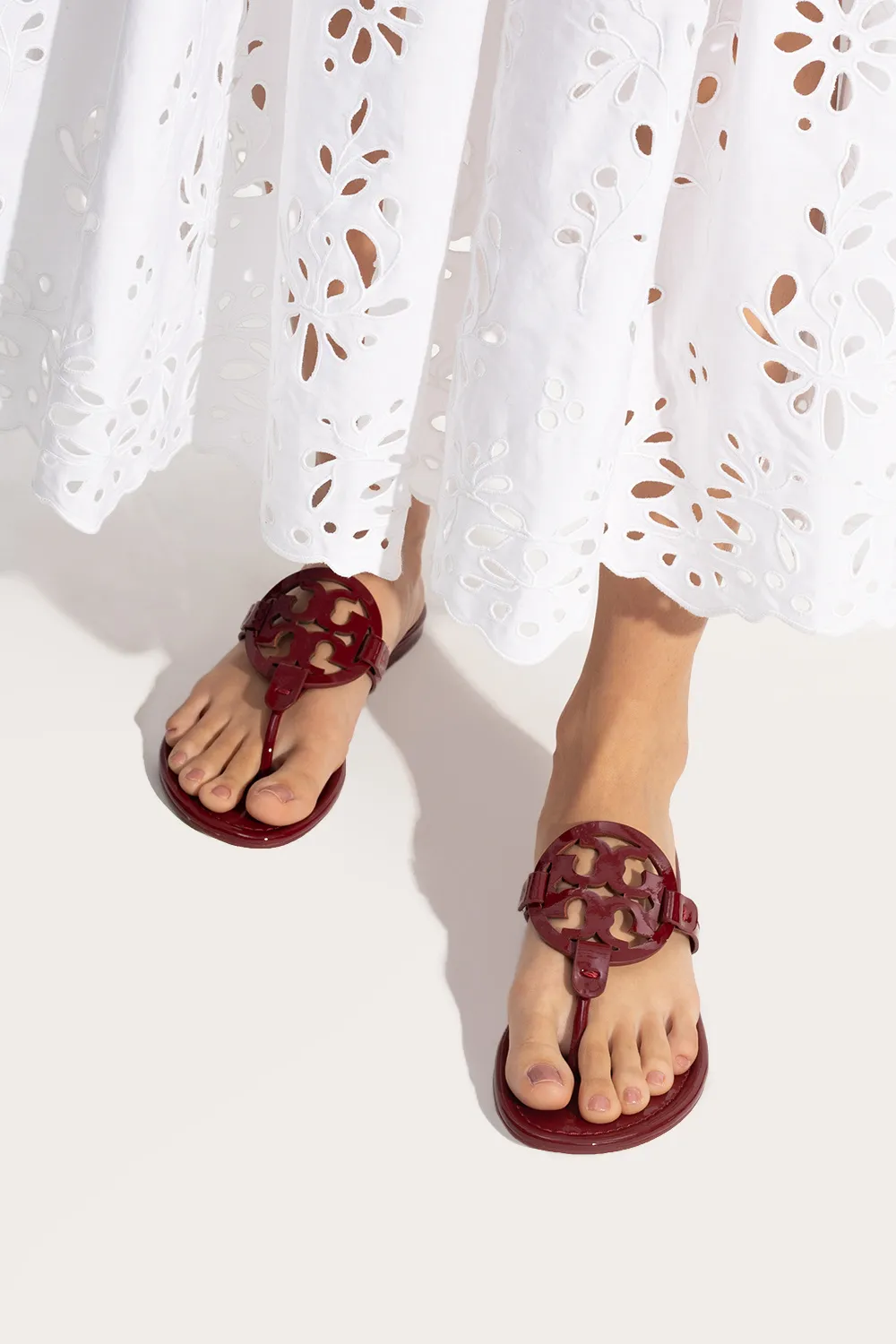Miller Logo-Plaque Sandals