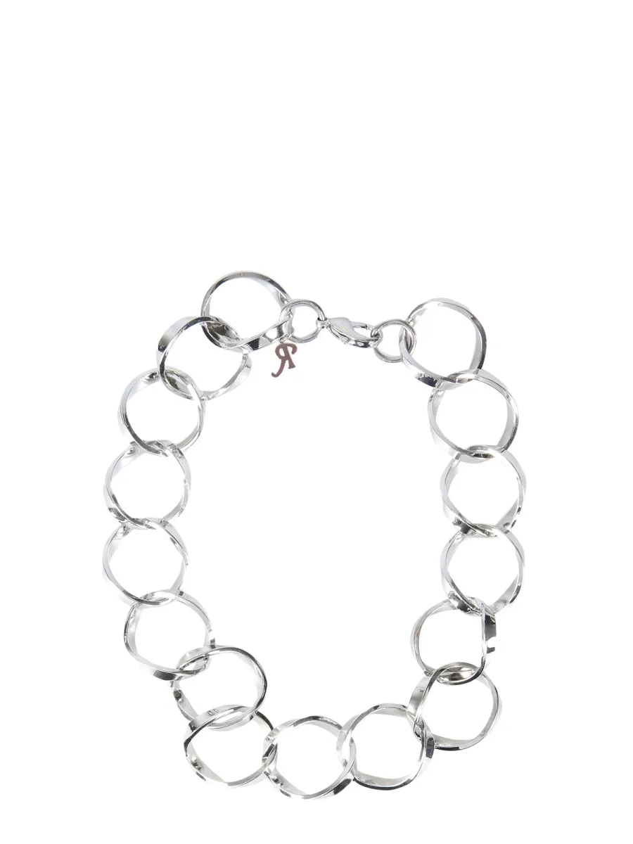 Raf Simons Interlinked Rings Necklace