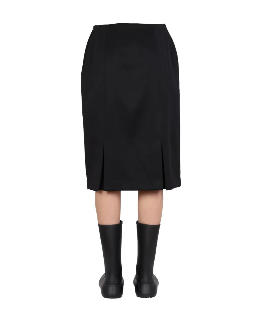 Raf Simons Tailored Cut Skirt