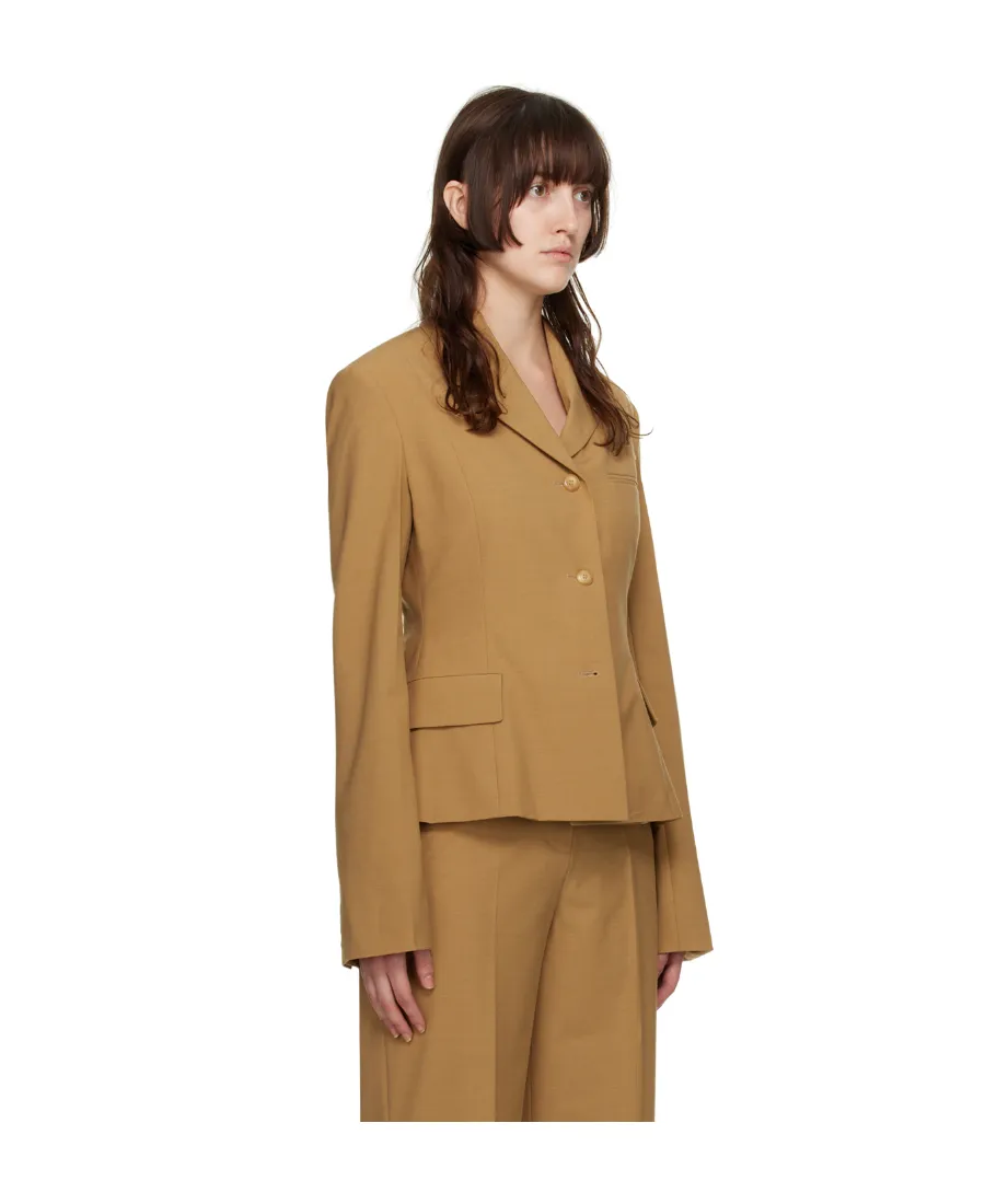 Lapel Long-Sleeved Suit Coat