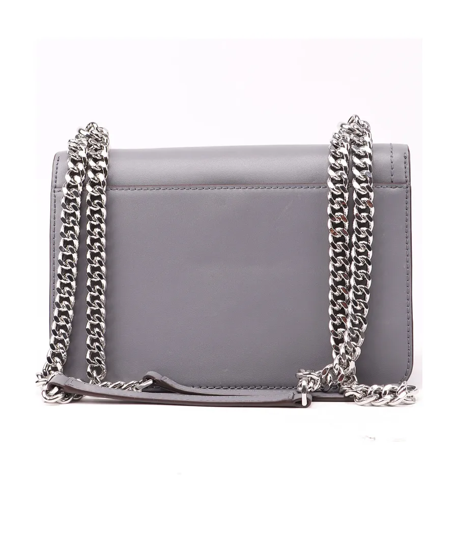 Logo Leather Crossbody Bag