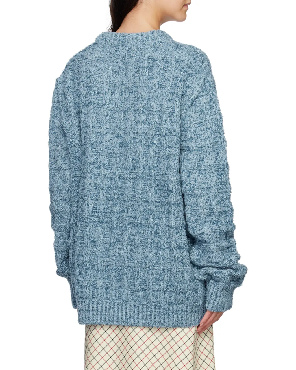 Ribbed-Knit Crew-Neck Jumper