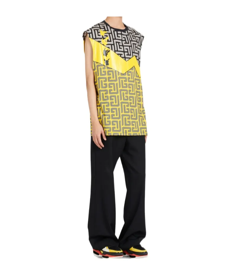 Unisex - Oversized PokÉMon Print Cotton T-Shirt