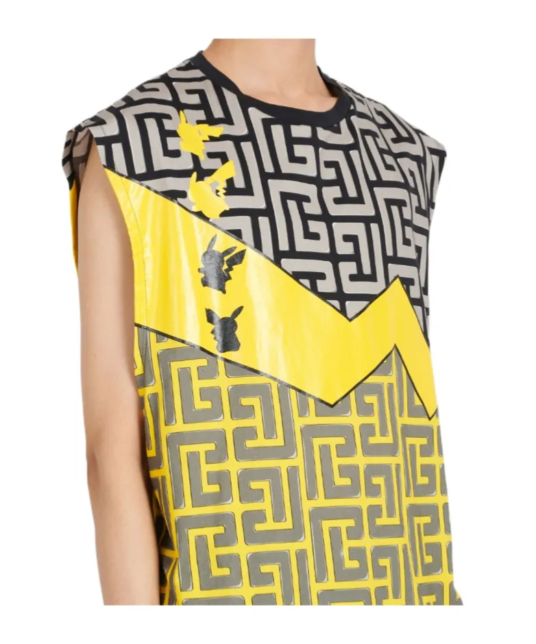 Unisex - Oversized PokÉMon Print Cotton T-Shirt